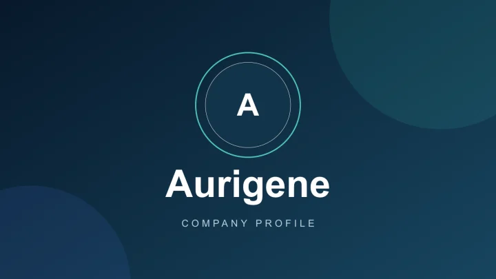 Aurigene 公司 Logo 或品牌代表图