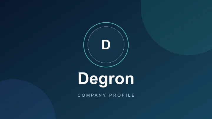Degron 公司 Logo 或品牌代表图
