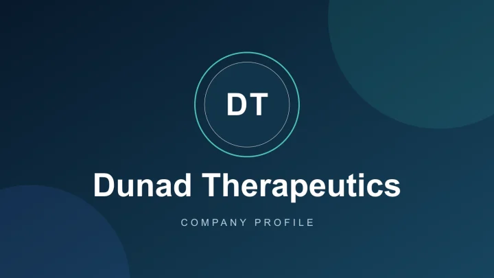 Dunad Therapeutics 公司 Logo 或品牌代表图