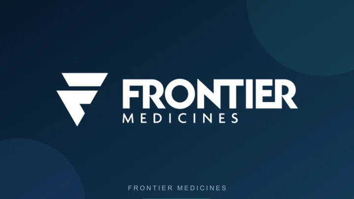 Frontier Medicines 公司 Logo 或品牌代表图