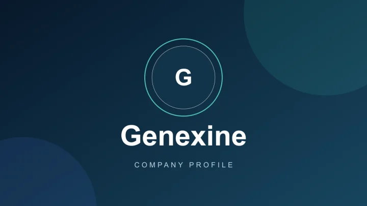 Genexine 公司 Logo 或品牌代表图