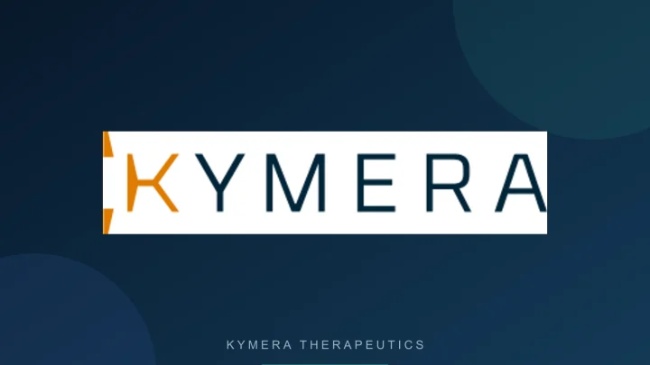 Kymera Therapeutics 公司 Logo 或品牌代表图