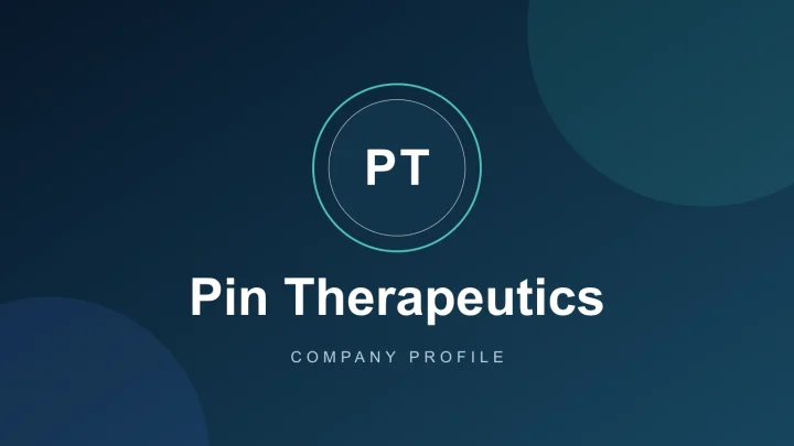 Pin Therapeutics 公司 Logo 或品牌代表图